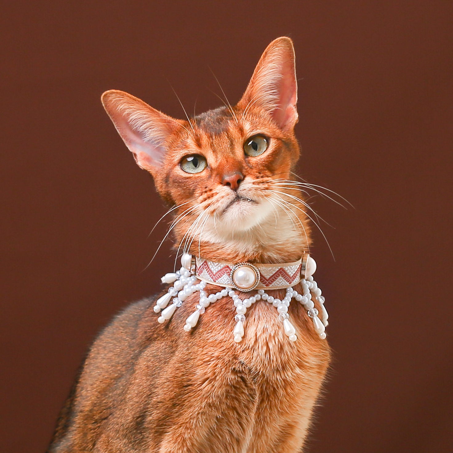 Pearl Princess Cat Collar – Regal Vintage Style