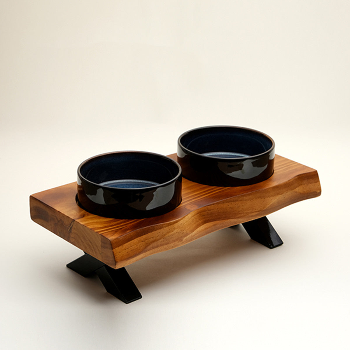 Luxury Ceramic Pet Dining Set cat bowl by Bigeeo – photo 2