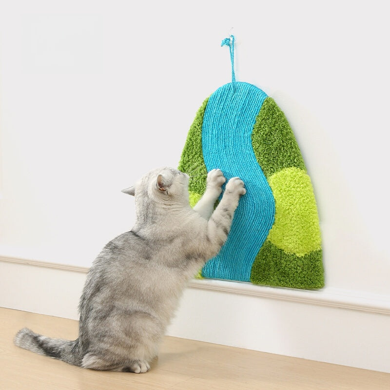 Flowra River & Grassland Cat Scratcher Board