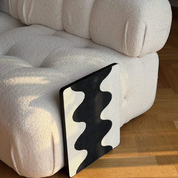 Modern Wave Cat Scratcher Board