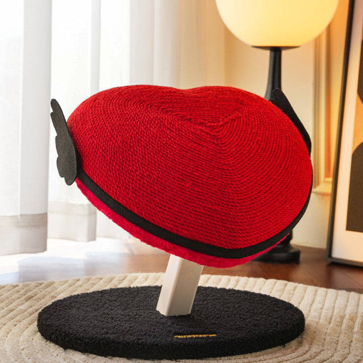 Heart Sisal Cat Scratcher