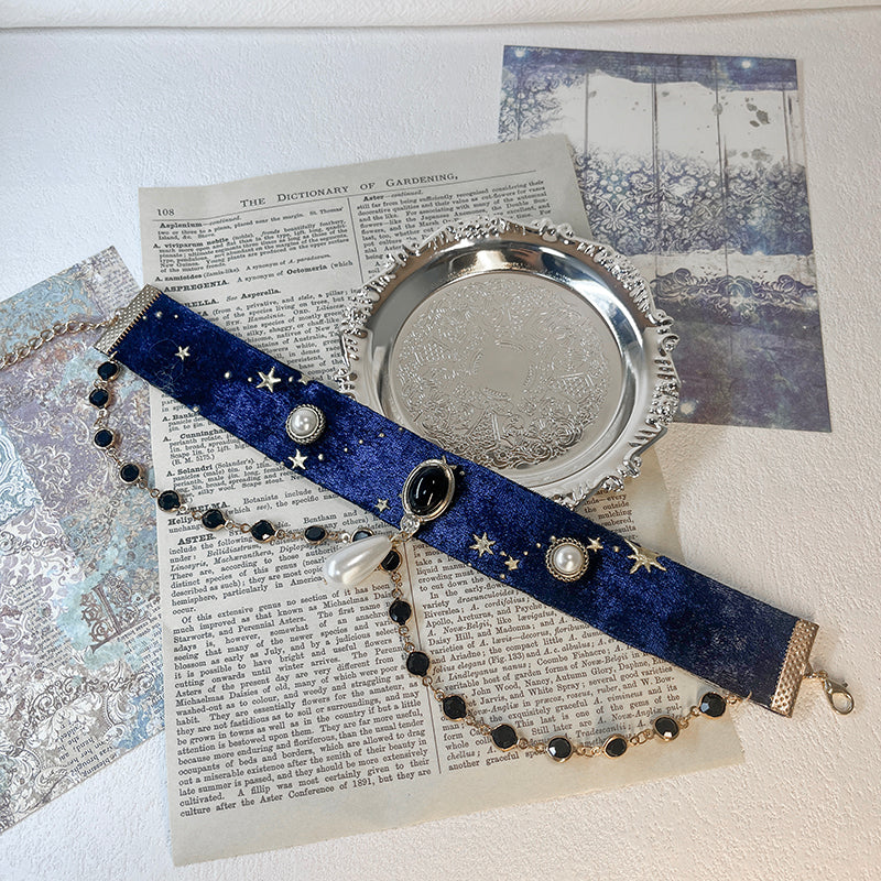 Starry Night Cat Collar