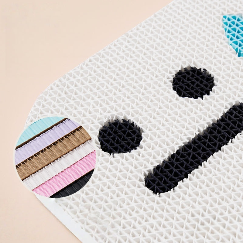 Mewora Emoji Cat Scratcher Board