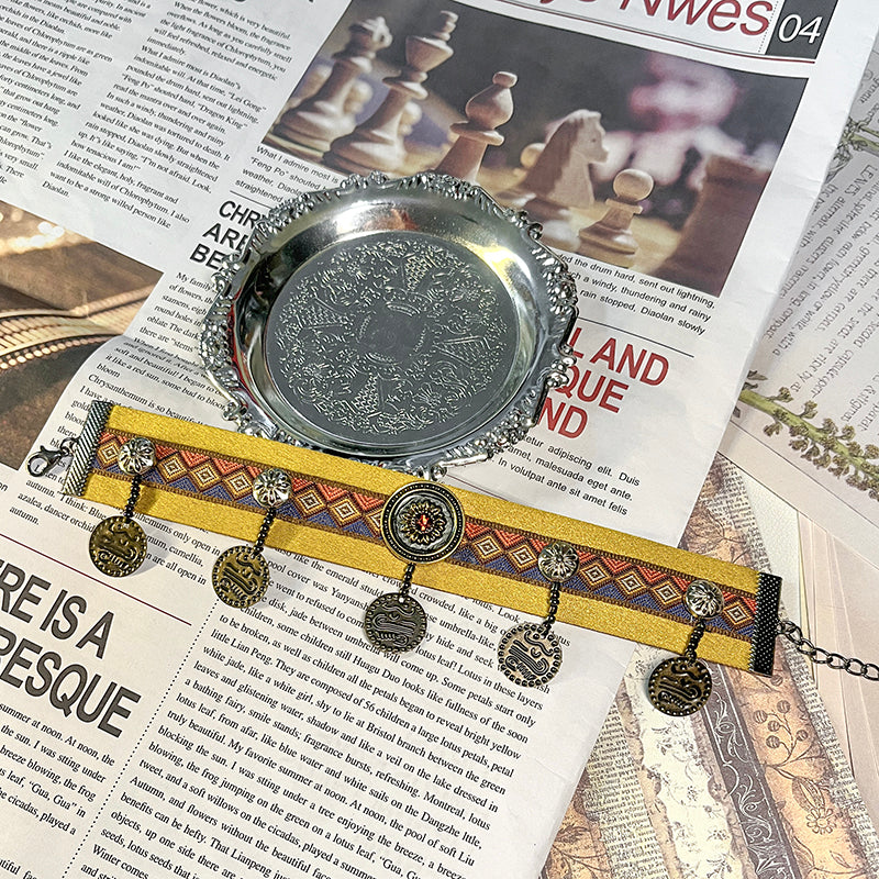 Egyptian Charm Cat Collar