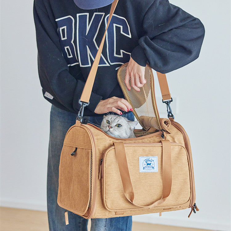 Crossbody Foldable Pet Travel Carrier