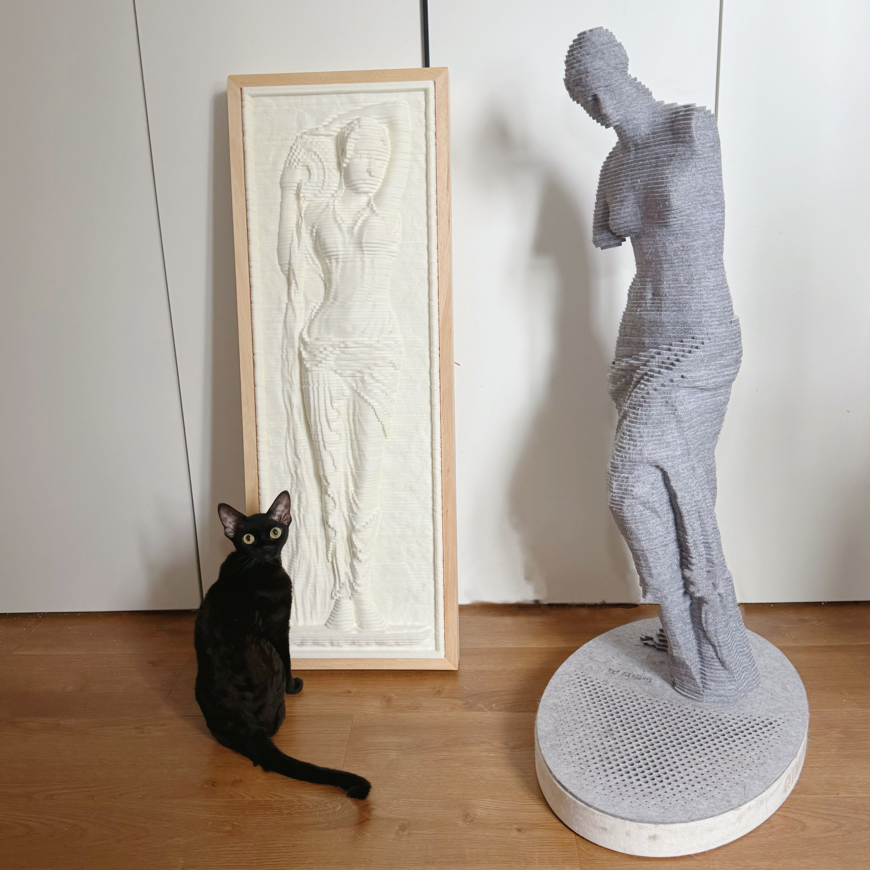 Standing Relief Felt Cat Scratching Board cat scratcher by Bigeeo – photo 4