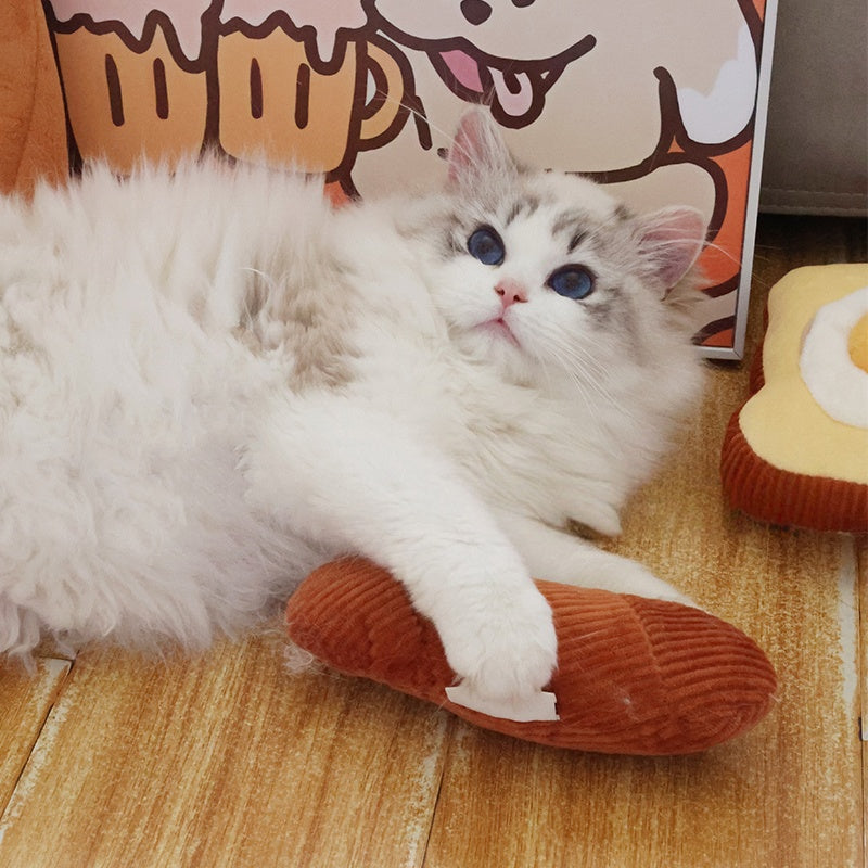 Pawguette Catnip Baguette Toy