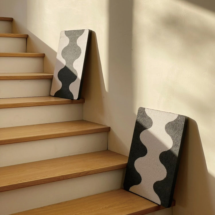 Modern Wave Cat Scratcher Board