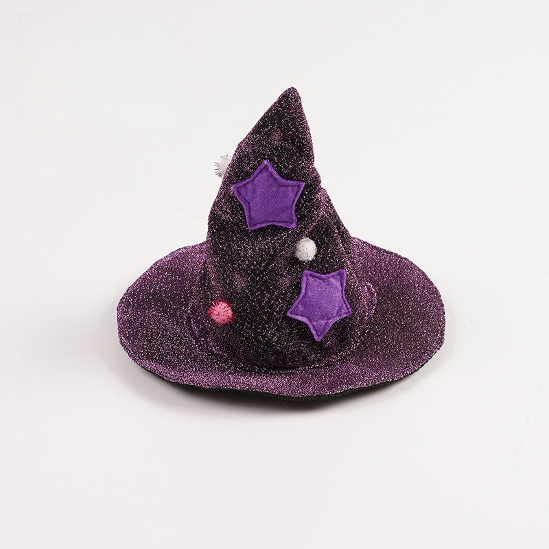 Cat Halloween Costume Set – Wizard Hat & Cape