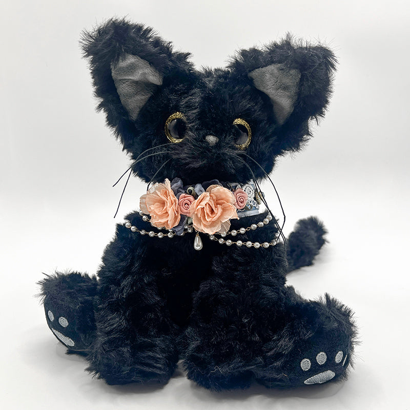 Floral Cat Collar Necklace