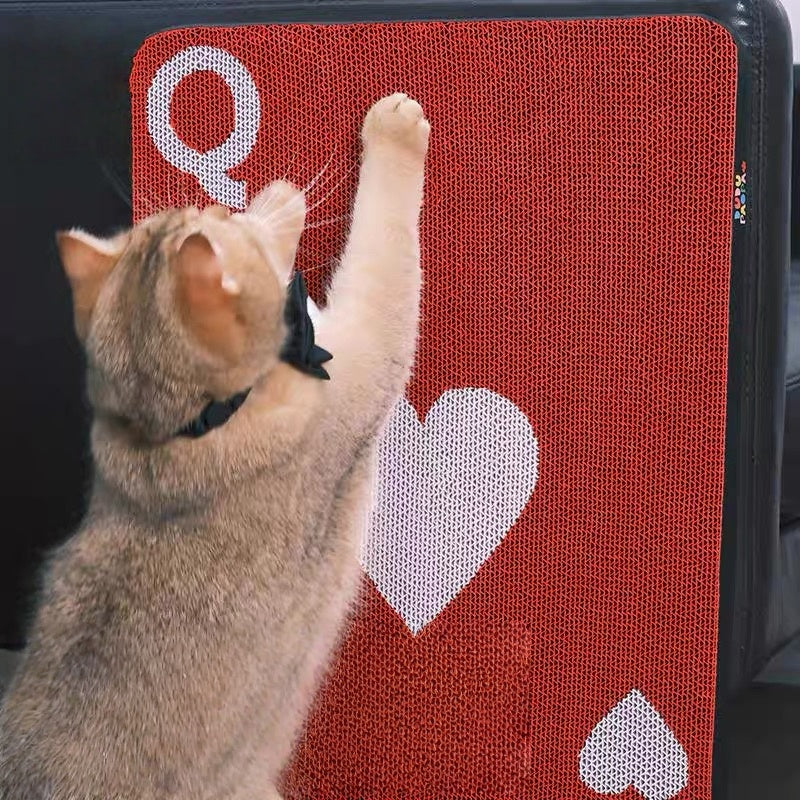 Playing Card Cat Scratcher Board