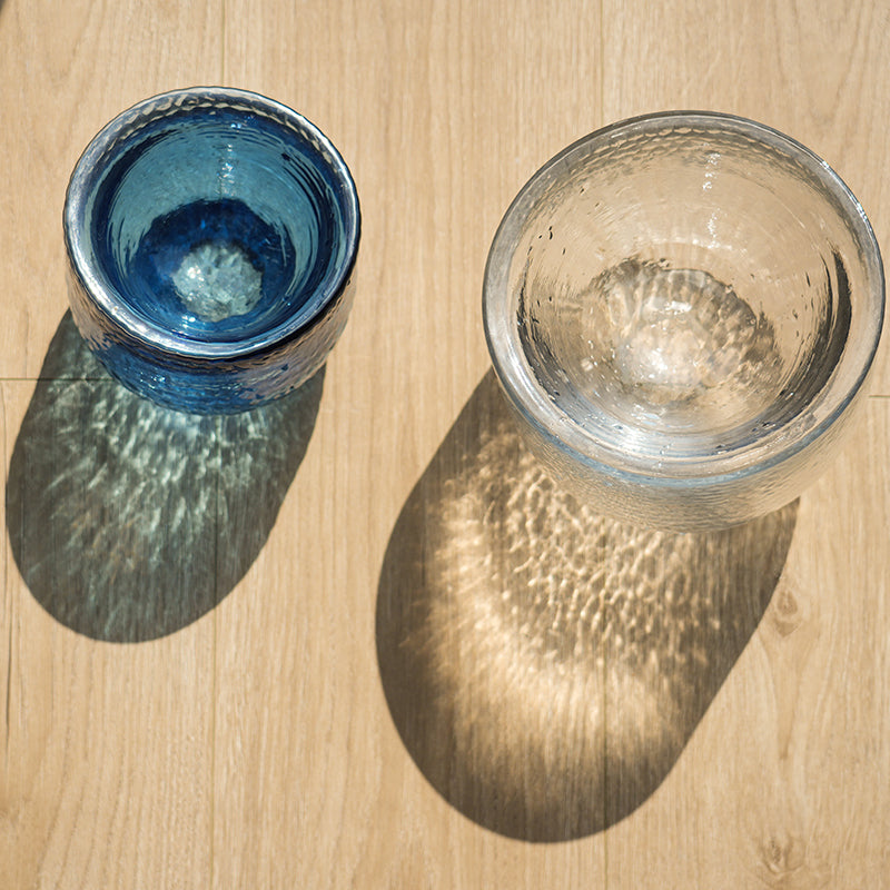 Artisan Tilted Glass Pet Bowl cat bowl by Bigeeo – photo 7