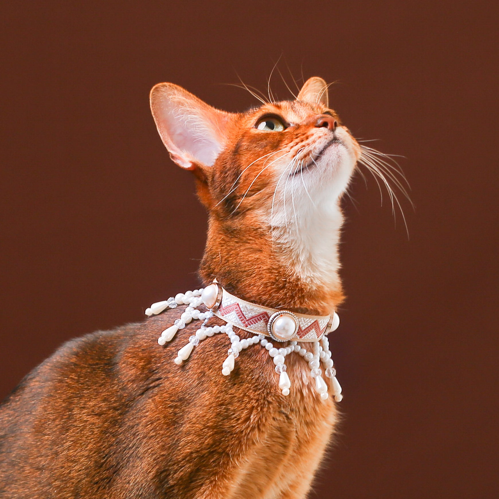 Pearl Princess Cat Collar – Regal Vintage Style