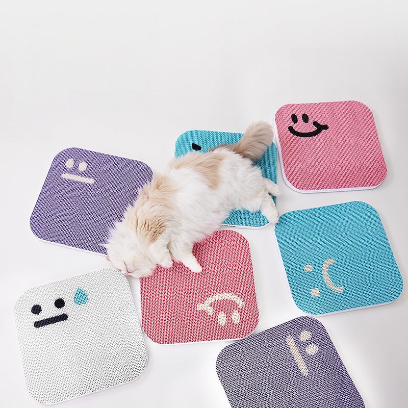Mewora Emoji Cat Scratcher Board