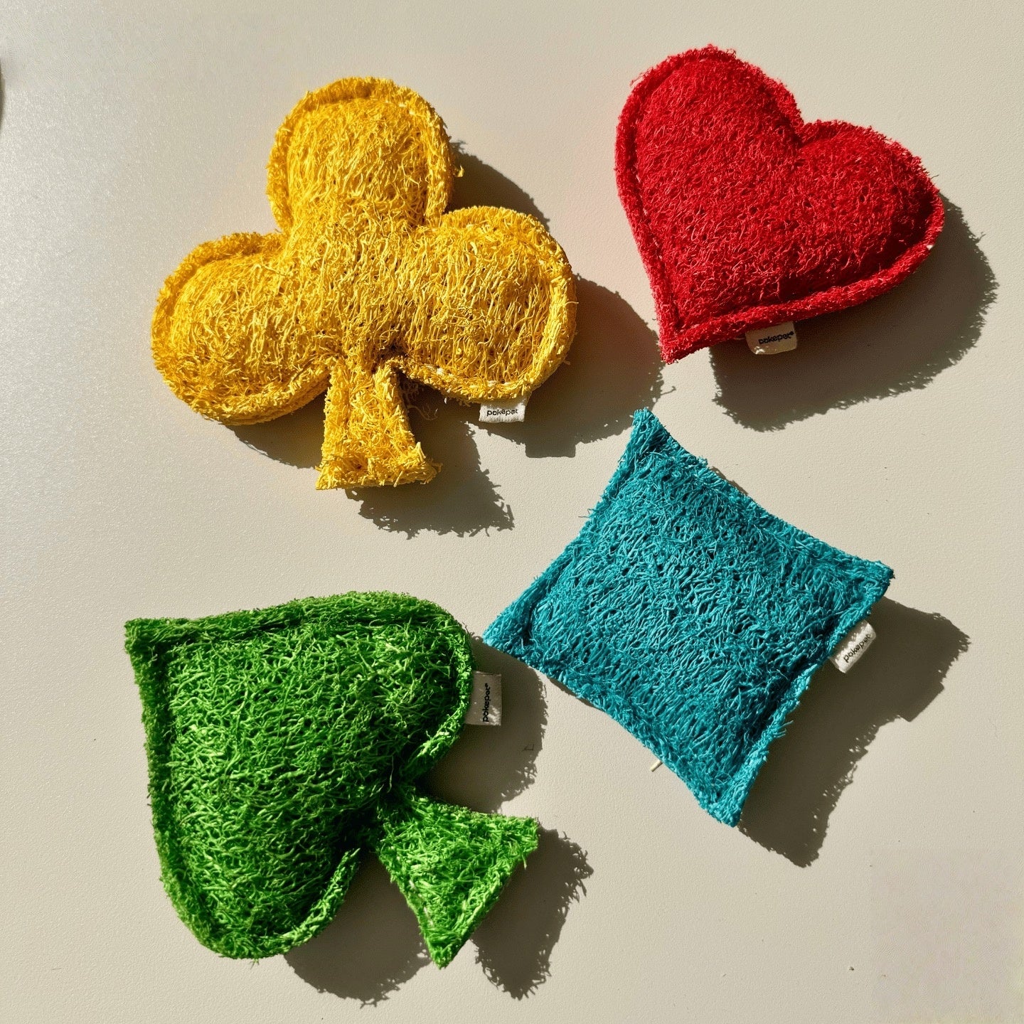 Organic Loofah Cat Toys – Natural Eco-Friendly Play Set (Set of 4)