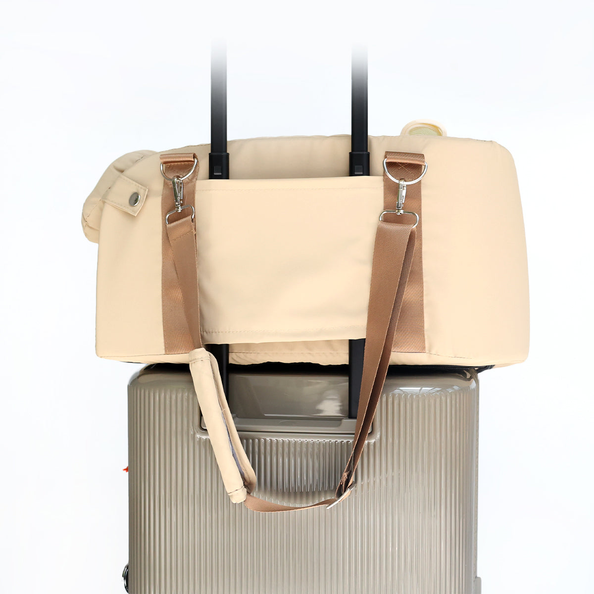 Khaki Car Seat Pet Travel Carrier