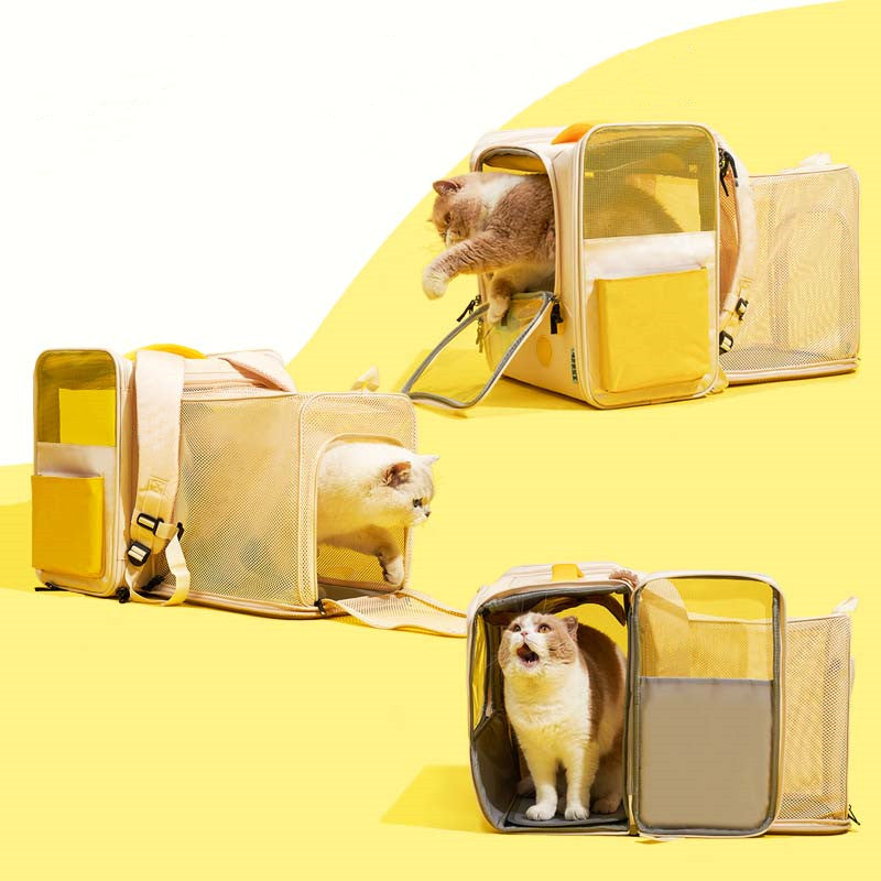 Retro Game Console Expandable Pet Backpack
