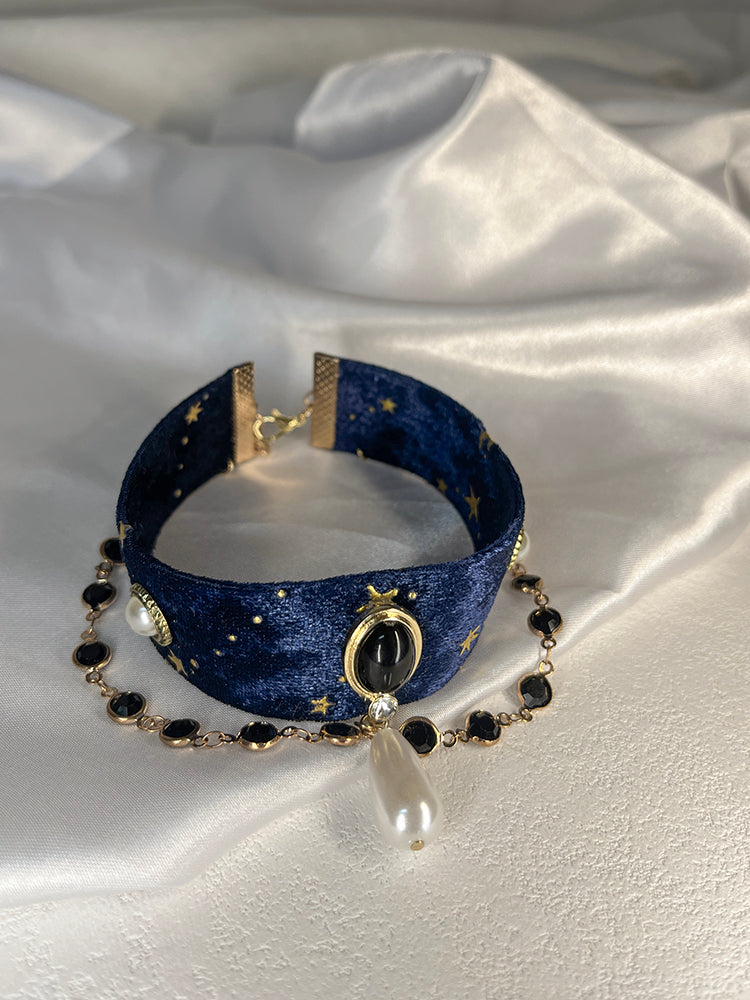 Starry Night Cat Collar