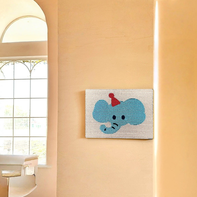 Elephant Cat Scratcher Board