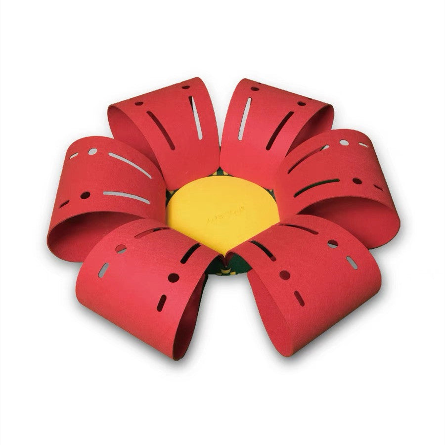 Flower Felt Cat Tunnel Bed