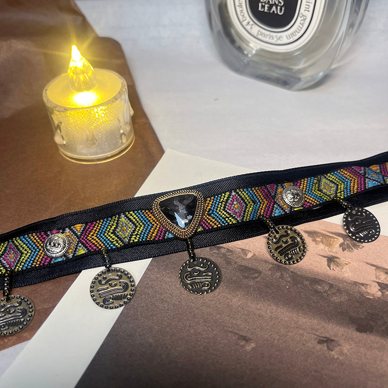 Ethnic Cat Necklace