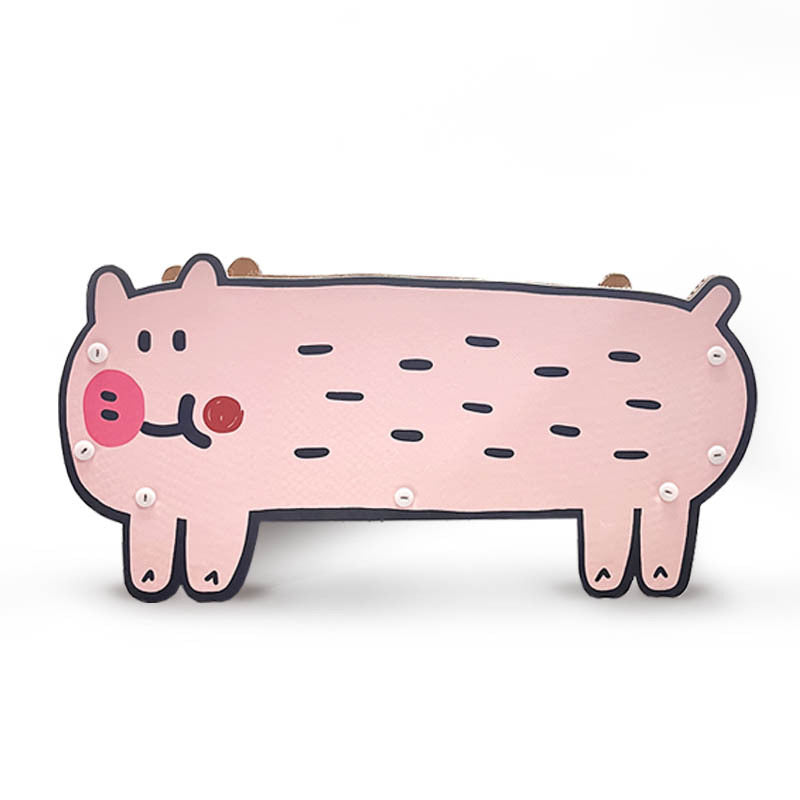 Nekoora Piggy Cat Scratcher Bed