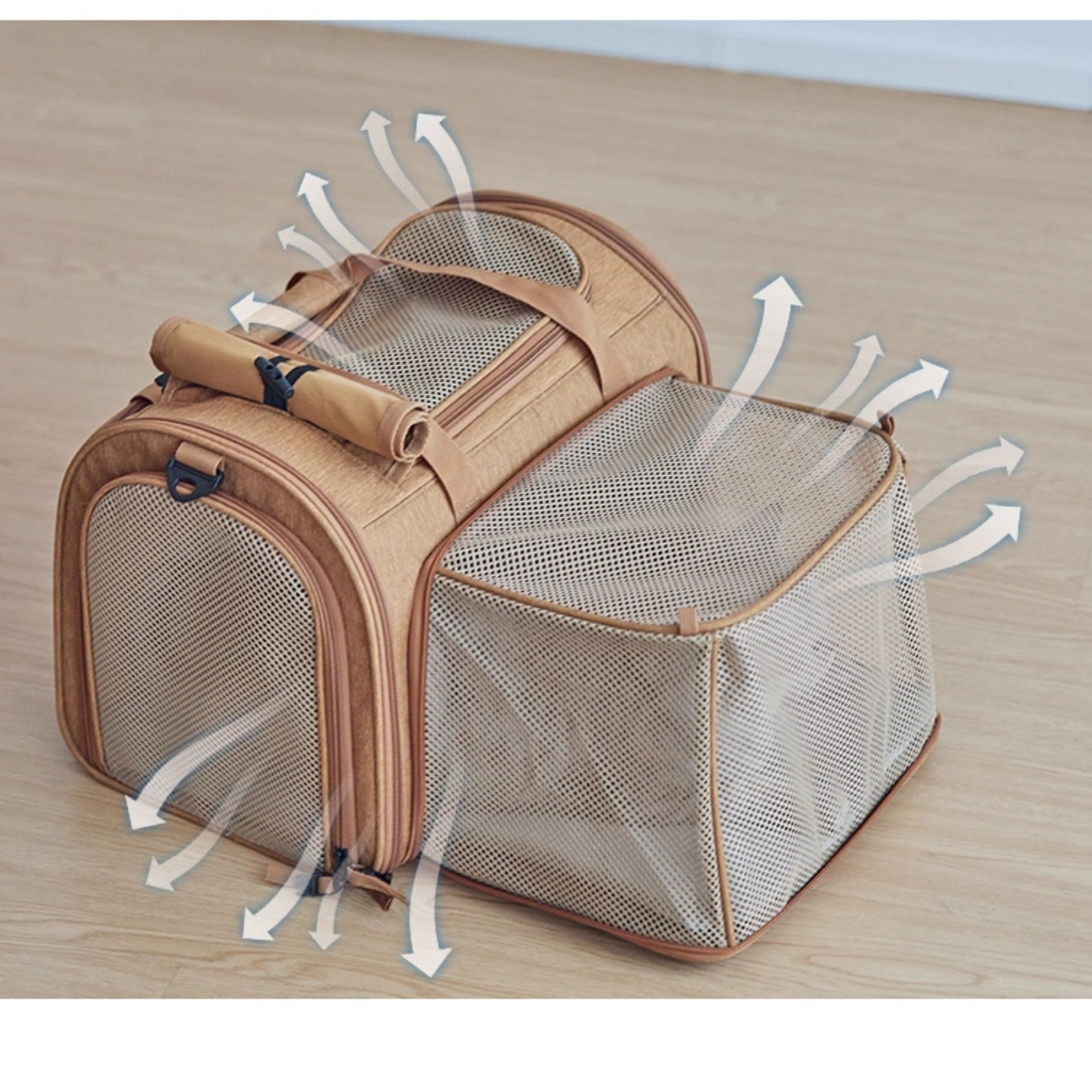 Crossbody Foldable Pet Travel Carrier