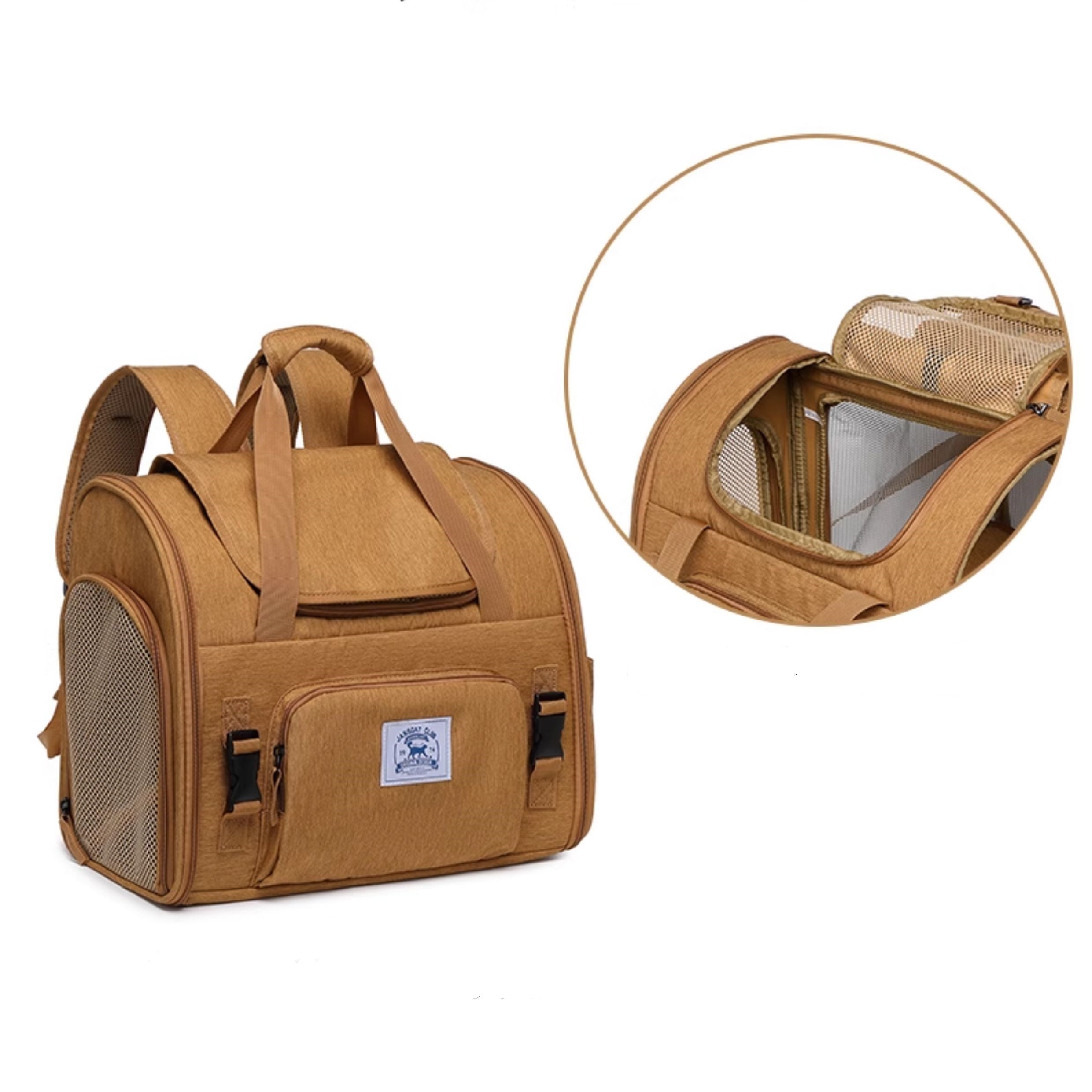 Backpack Style Foldable Pet Backpack Carrier