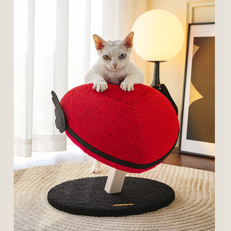 Heart Sisal Cat Scratcher