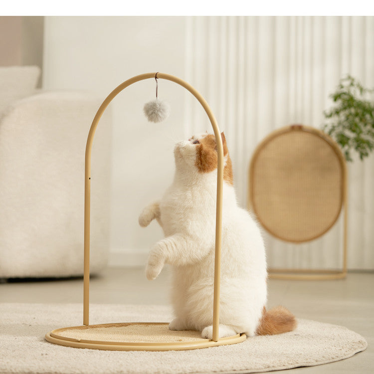 Multi-Functional Sisal Cat Scratcher