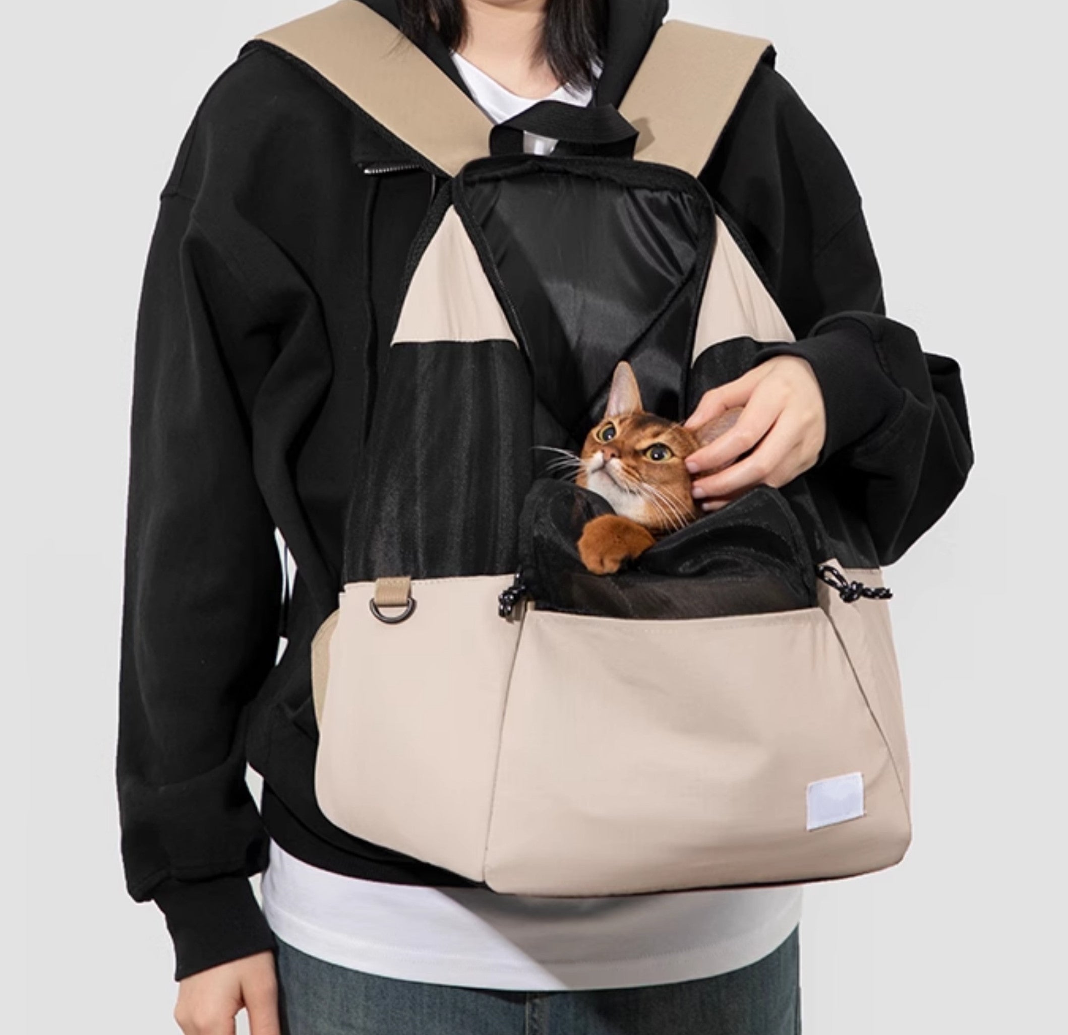 Four-Season Breathable Cat Travel Backpack