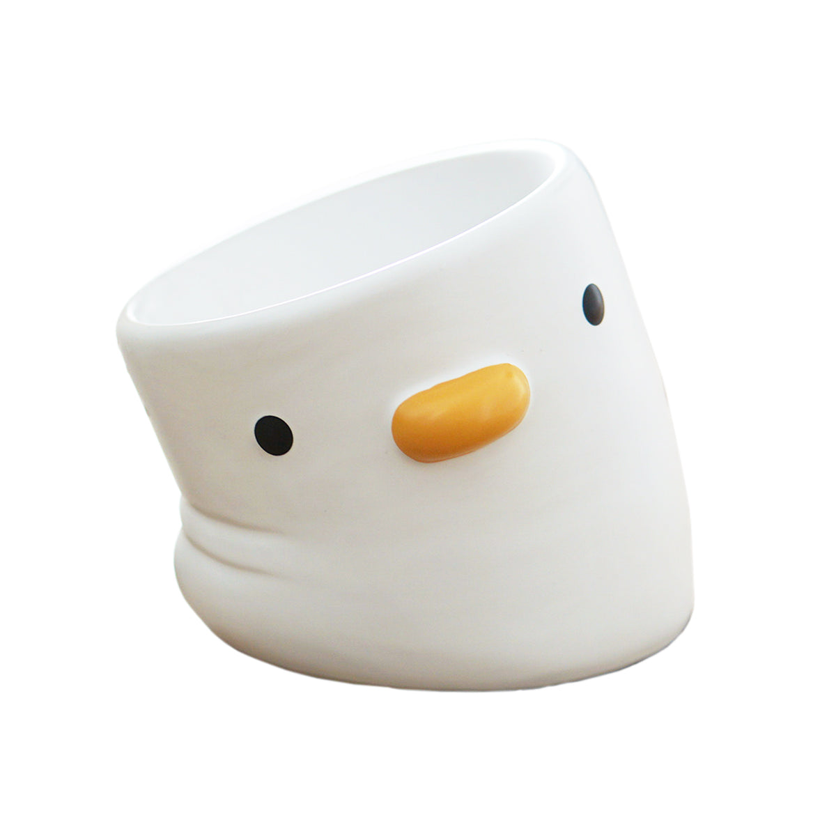 Original Chubby Chick Tilted Ceramic Cat Bowl