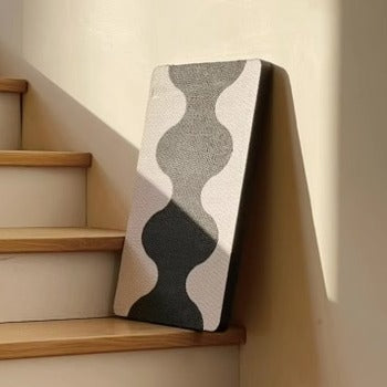 Modern Wave Cat Scratcher Board