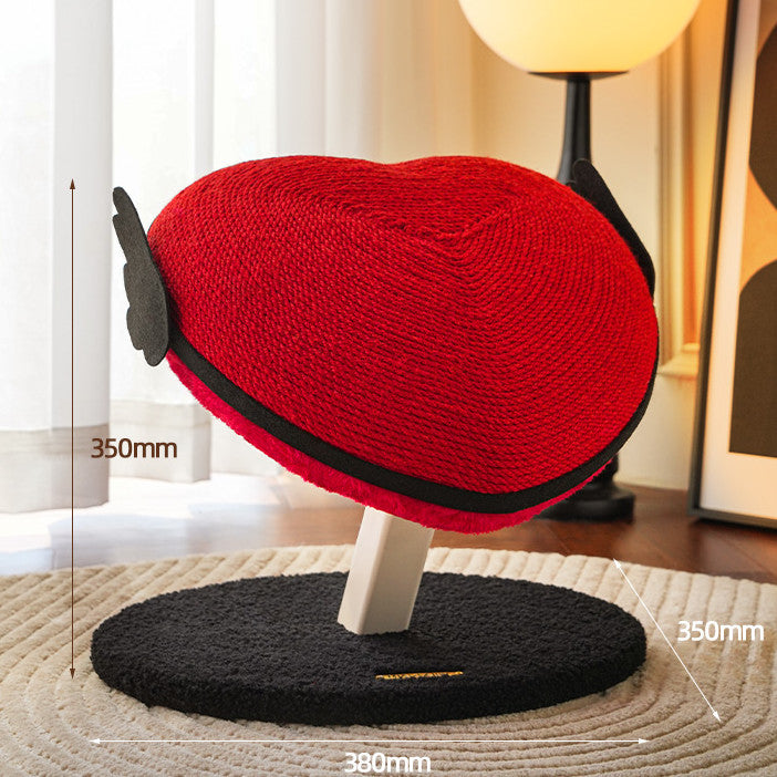 Heart Sisal Cat Scratcher