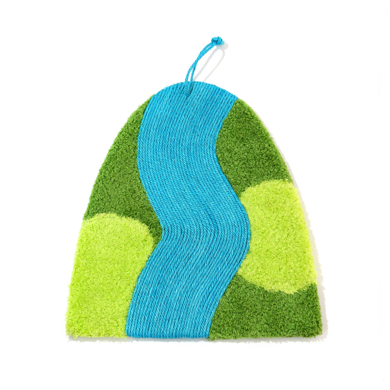 Flowra River & Grassland Cat Scratcher Board