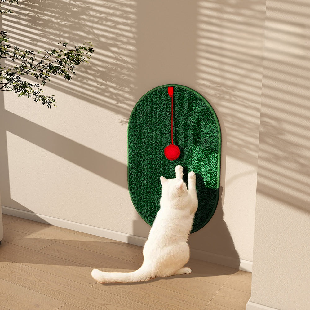 Greora Capsule Cat Scratcher Board with Ball