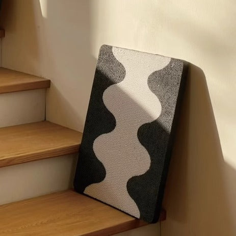Modern Wave Cat Scratcher Board